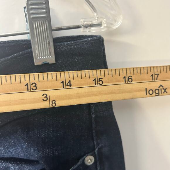 Levi’s 514 Straight Leg 5 Pocket Dark Blue Wash Denim Jeans Men’s Size 29x32 - Picture 5 of 7